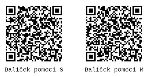 Balicek pomoci oba kody